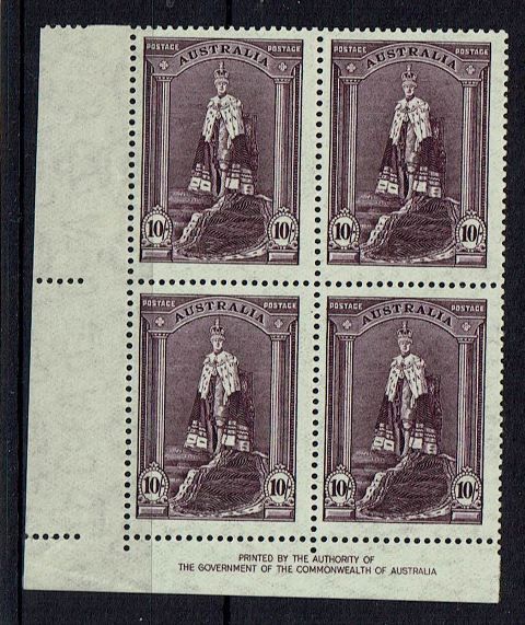Image of Australia SG 177a UMM British Commonwealth Stamp